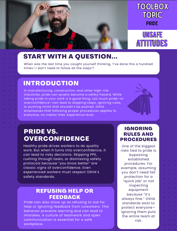 Pride Toolbox Topic