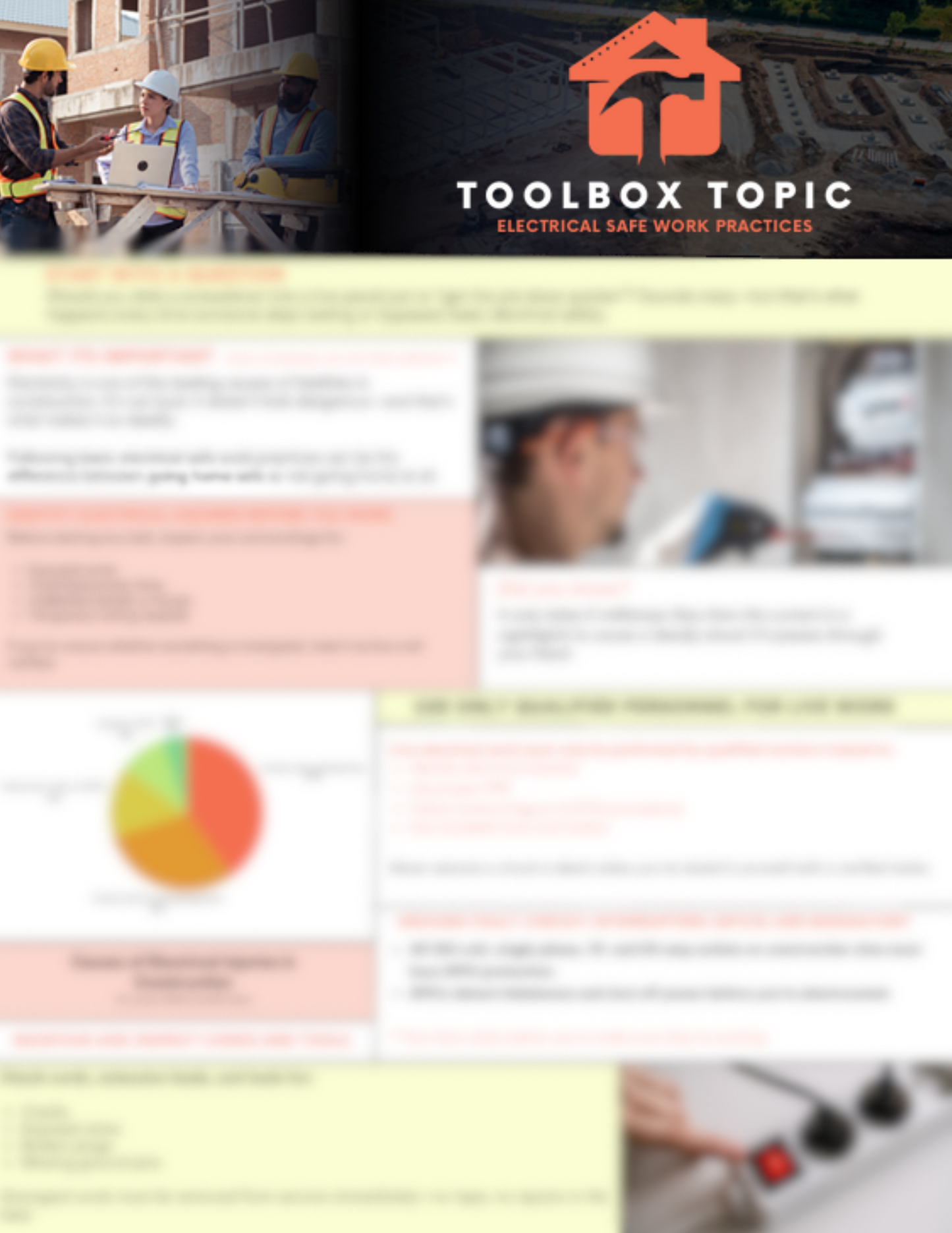 Electrical Safe Work Practices