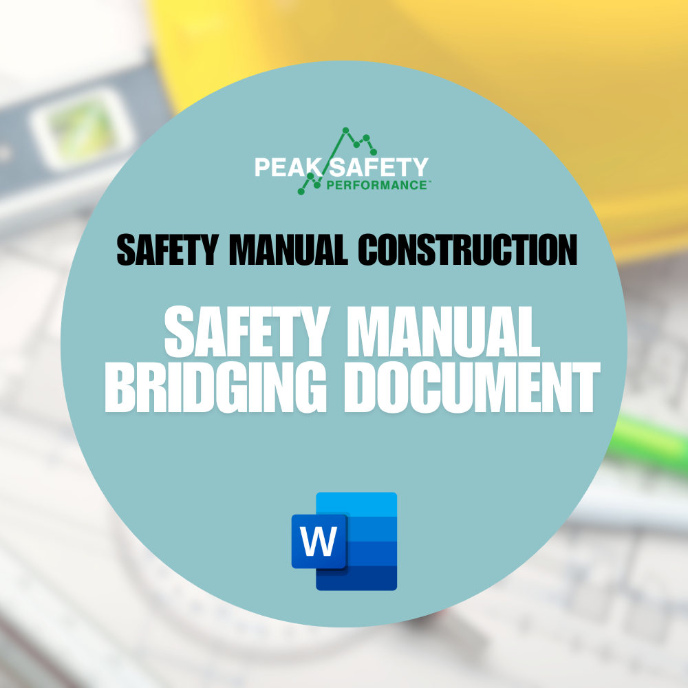 Safety Manual Bridging Document (Construction)