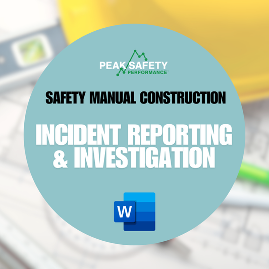 Incident Reporting and Investigation (Construction)