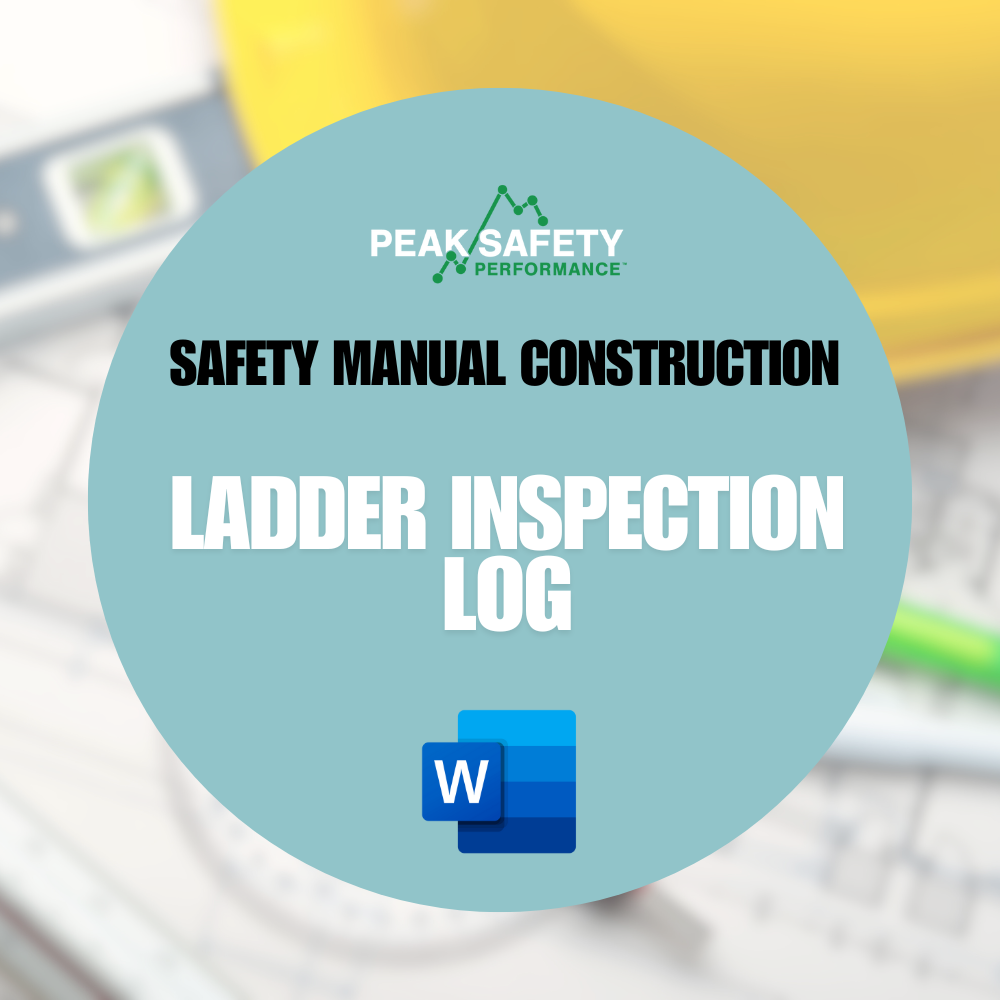 Ladder Inspection Log (Construction)