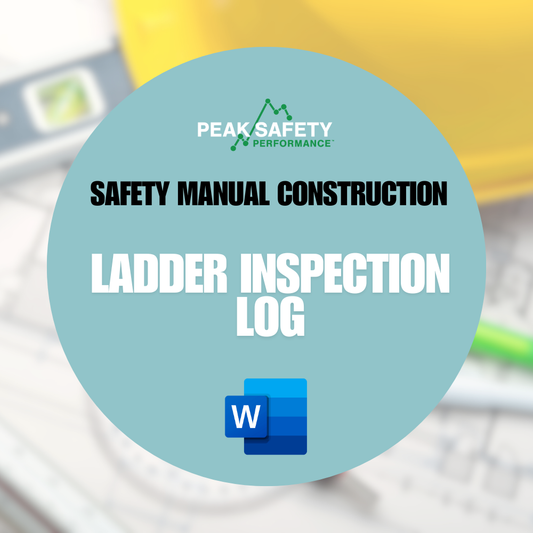 Ladder Inspection Log (Construction)