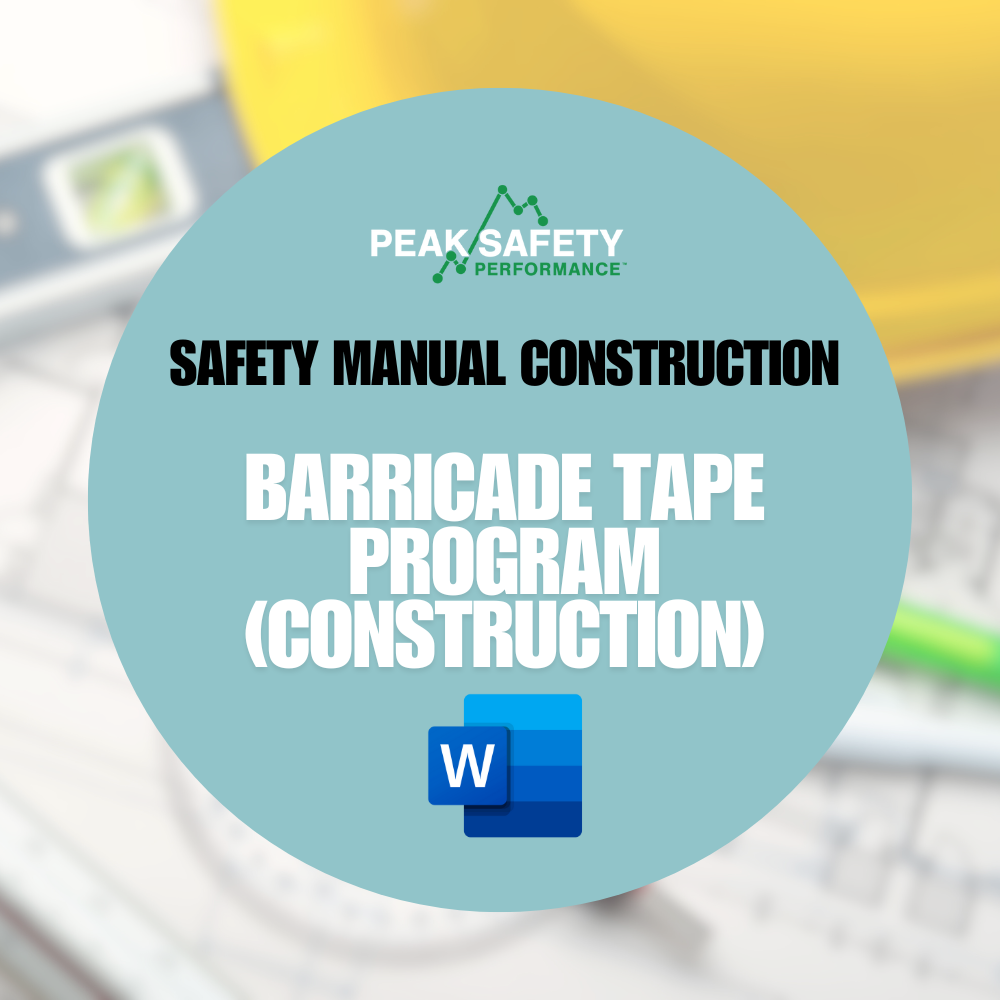 Barricade Tape Program (Construction)