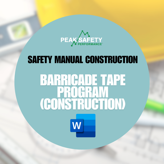 Barricade Tape Program (Construction)
