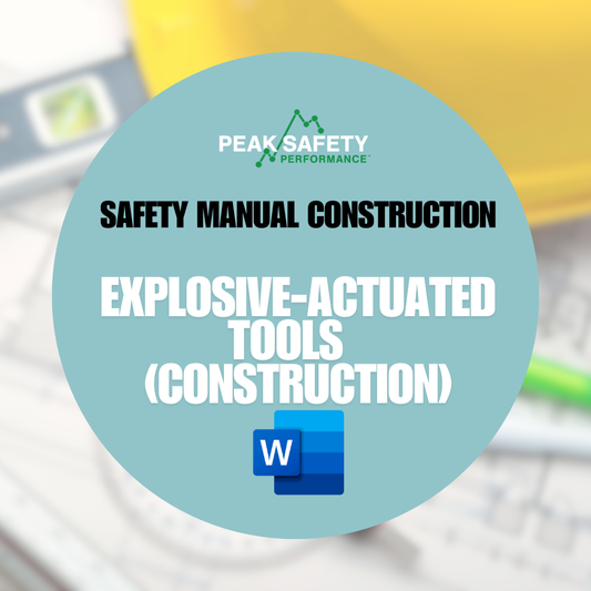 Explosive-Actuated Tools (Construction)